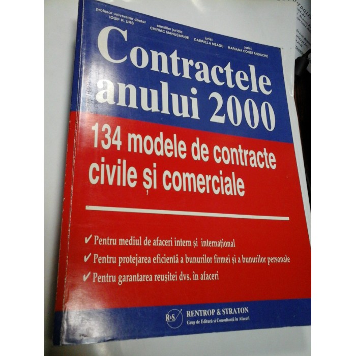 CONTRACTELE ANULUI 2000 CONTRACTELE ANULUI 2000